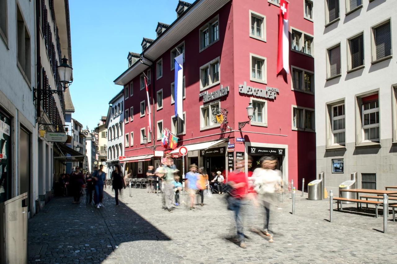 Hotel Alexander Zurich Old Town Exterior foto